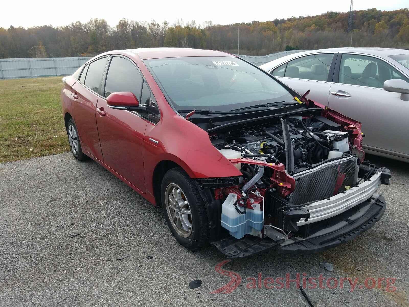 JTDKBRFU5J3604810 2018 TOYOTA PRIUS