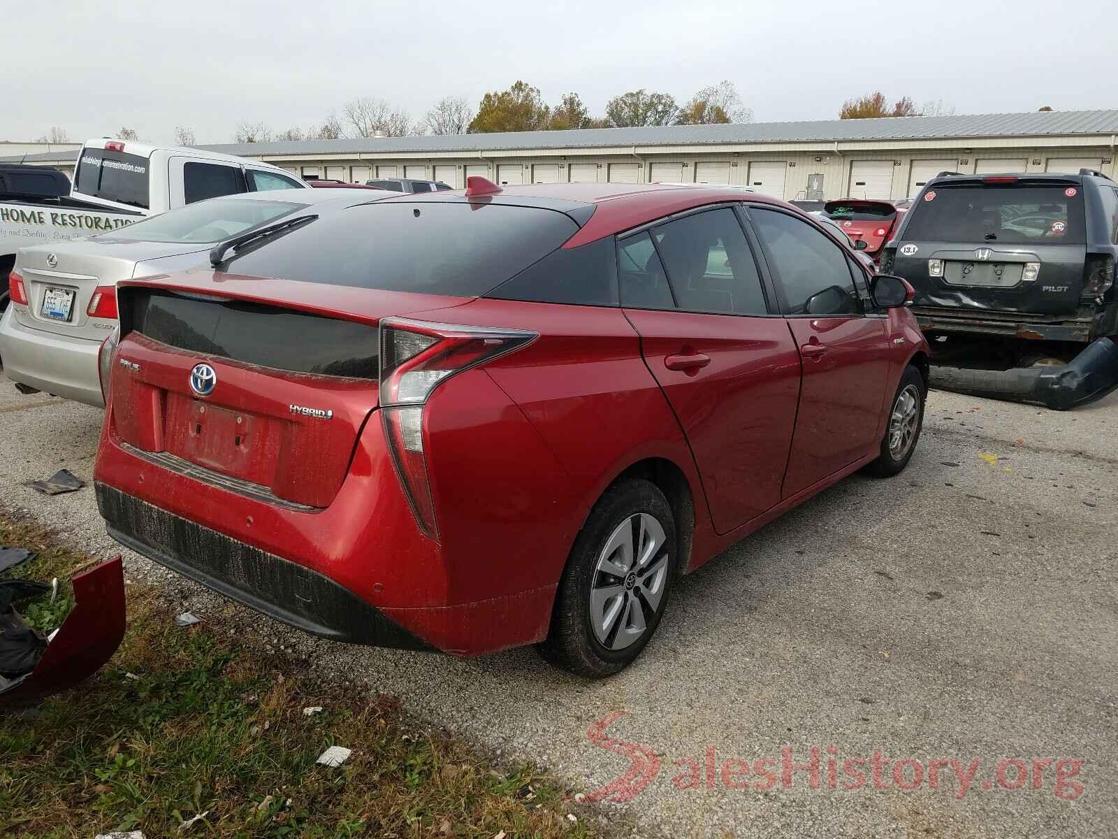 JTDKBRFU5J3604810 2018 TOYOTA PRIUS