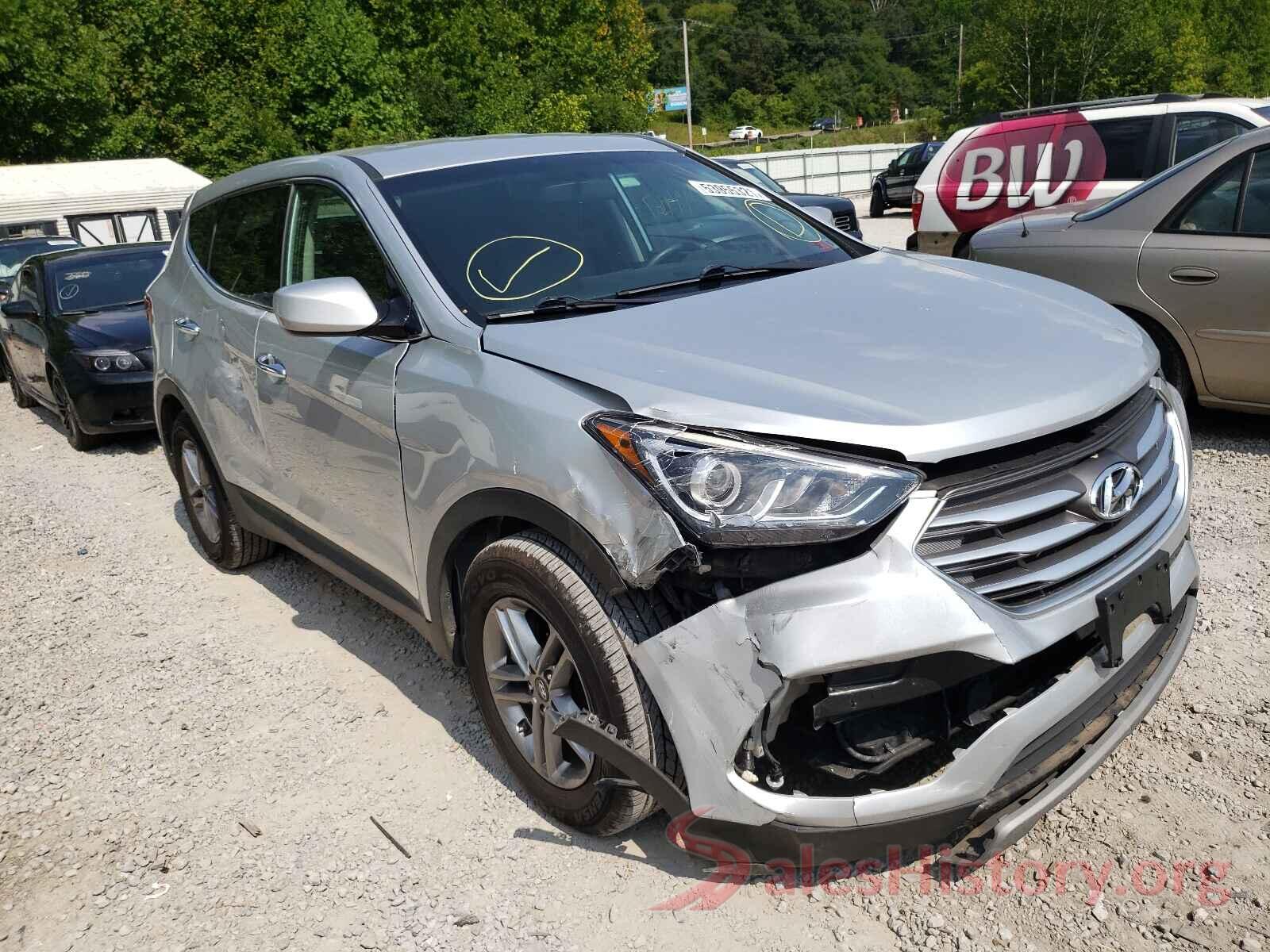 5XYZTDLB7JG568552 2018 HYUNDAI SANTA FE