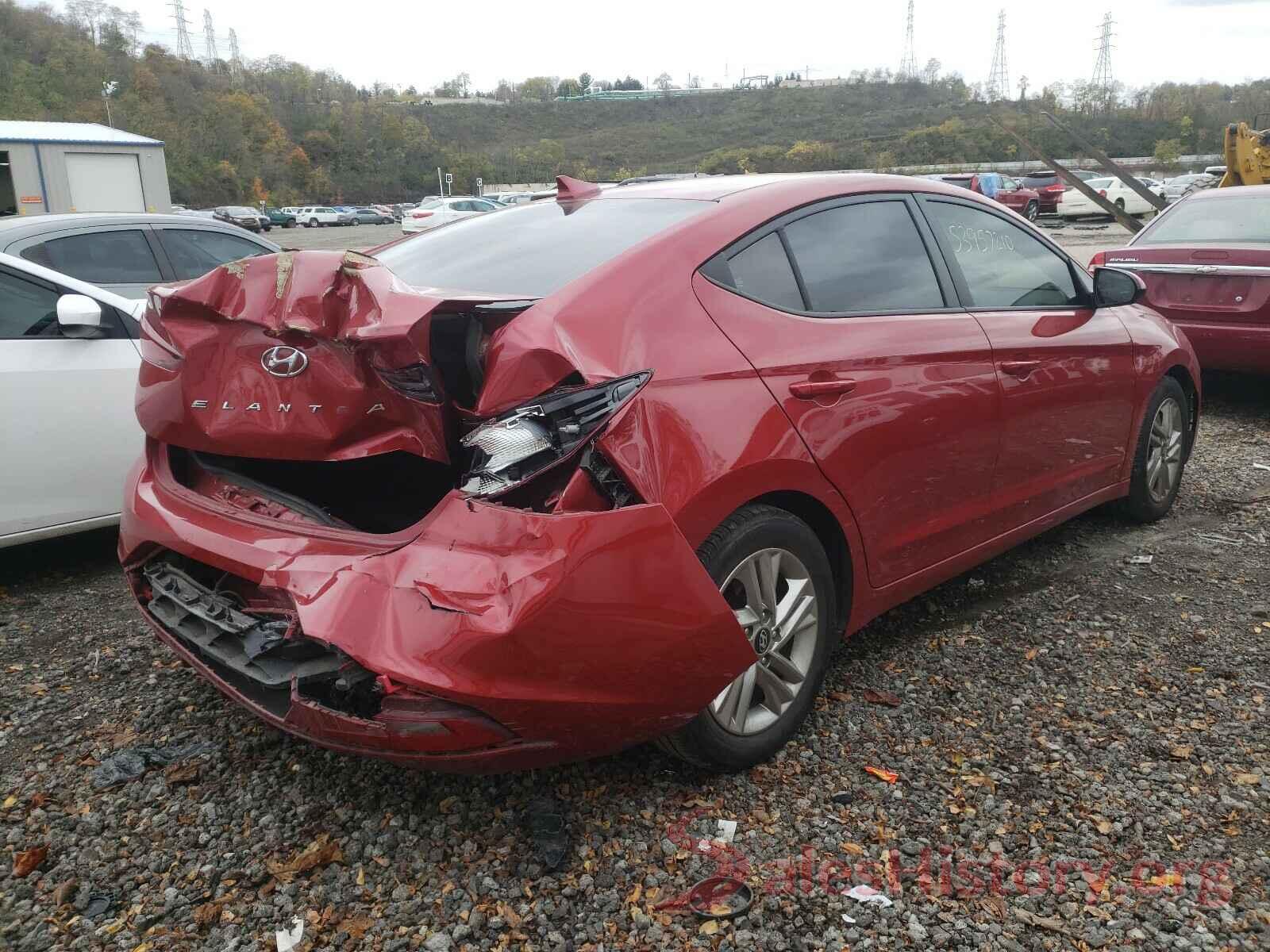 5NPD84LF2KH458999 2019 HYUNDAI ELANTRA