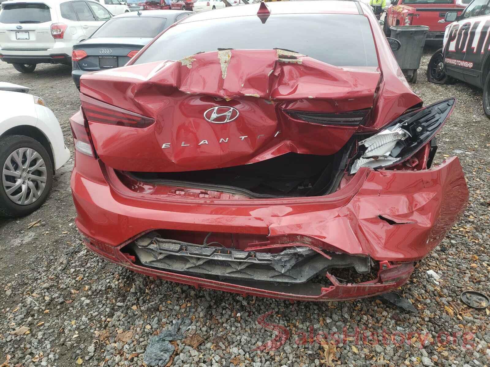 5NPD84LF2KH458999 2019 HYUNDAI ELANTRA