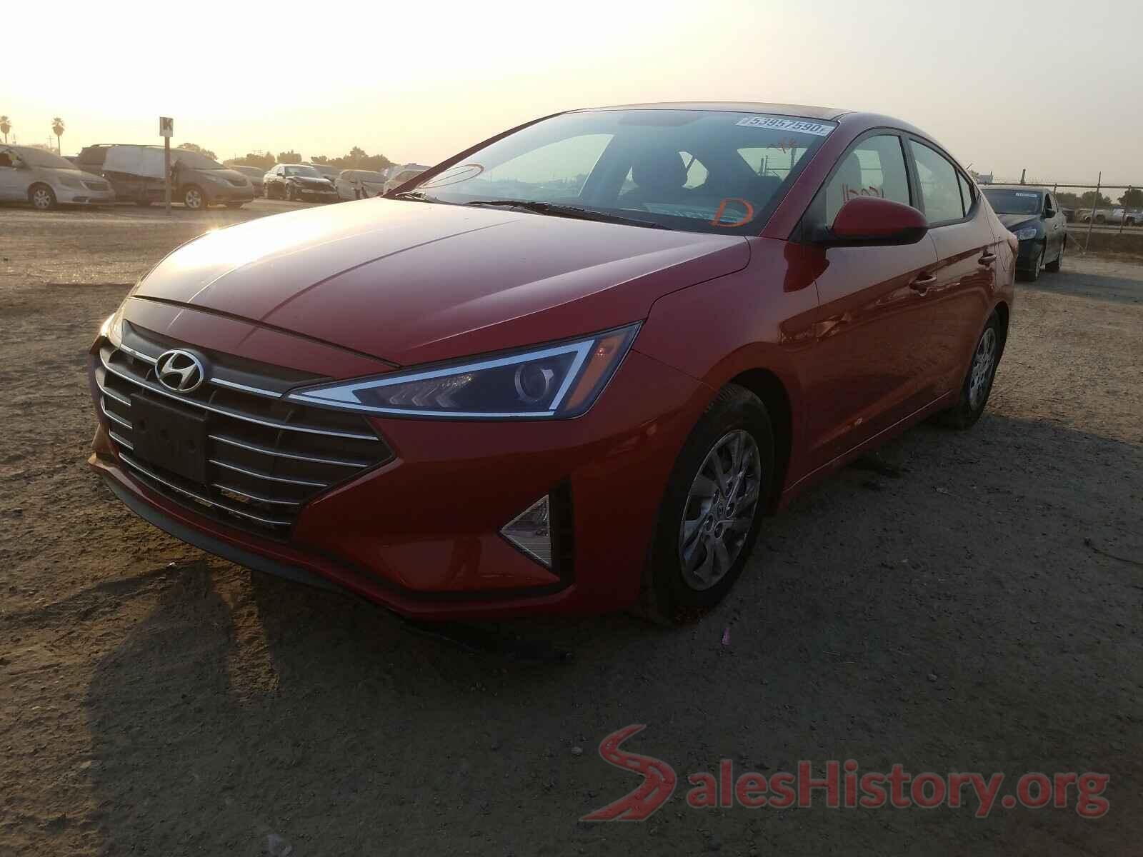 5NPD74LF8KH480122 2019 HYUNDAI ELANTRA