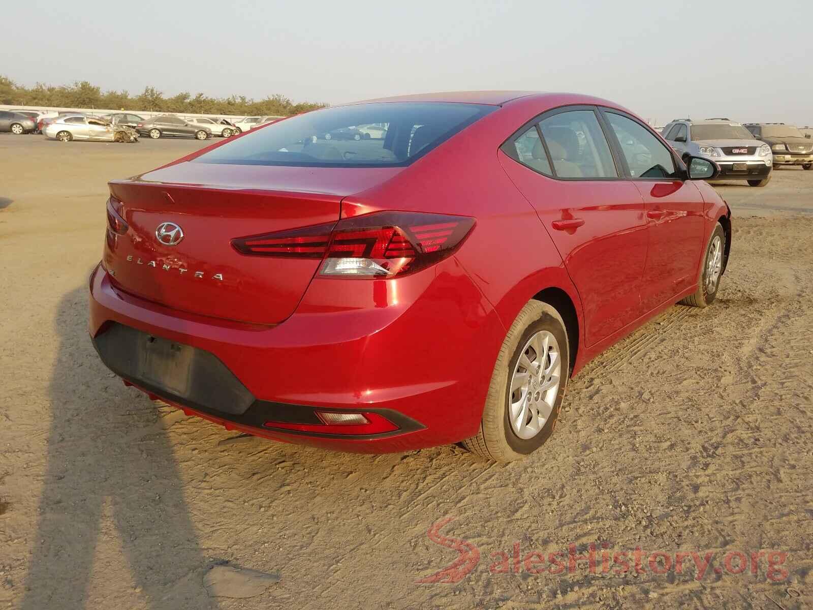 5NPD74LF8KH480122 2019 HYUNDAI ELANTRA