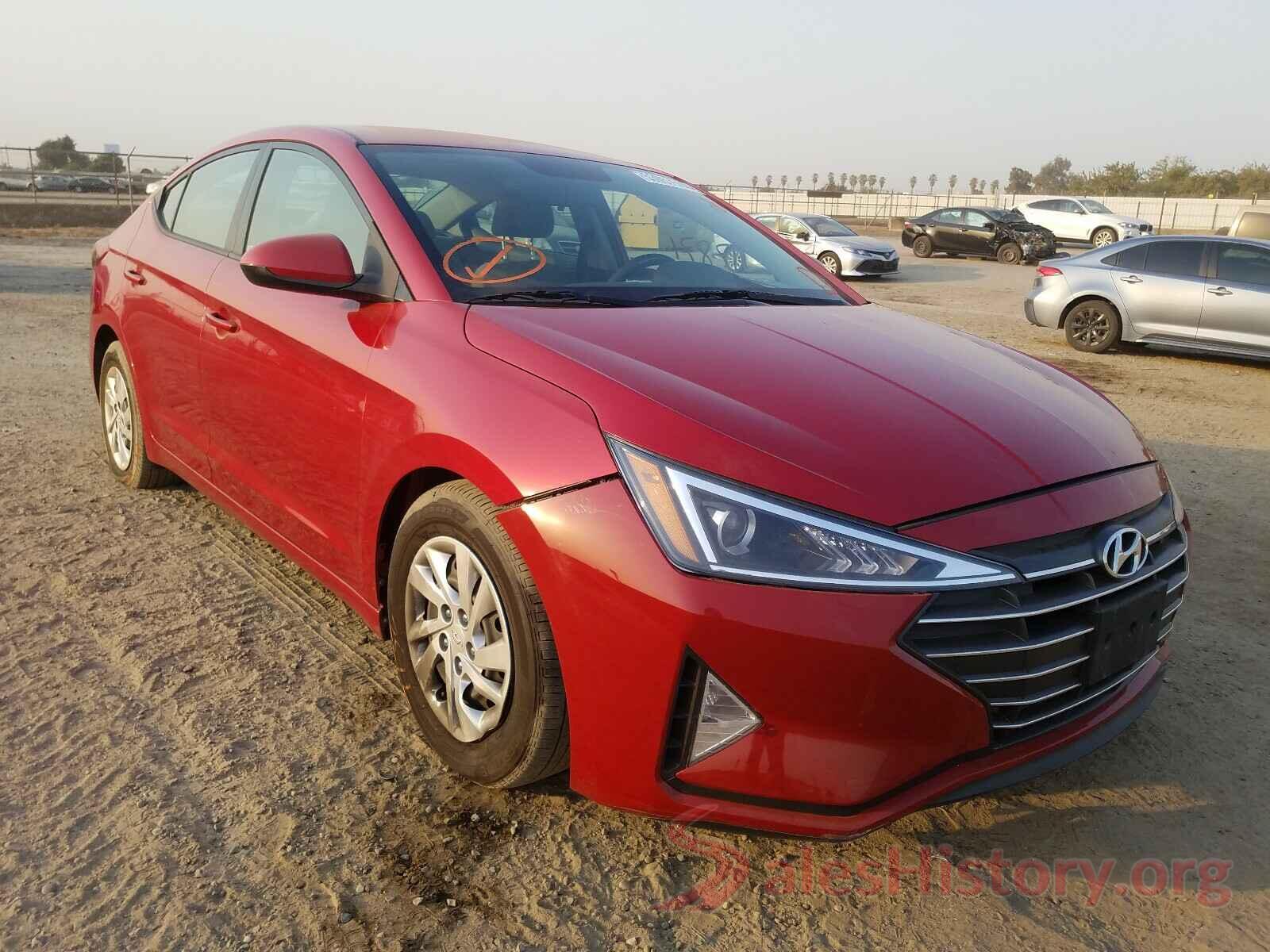 5NPD74LF8KH480122 2019 HYUNDAI ELANTRA