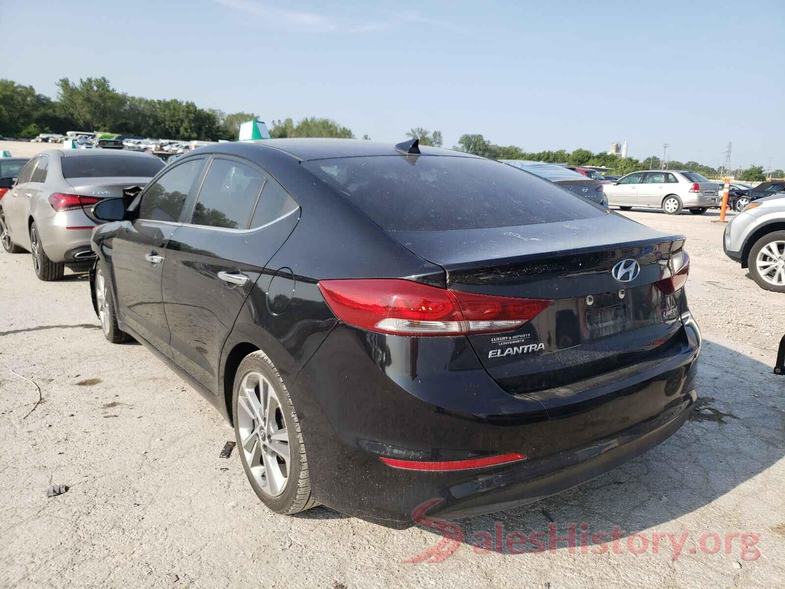 KMHD84LF3HU161797 2017 HYUNDAI ELANTRA