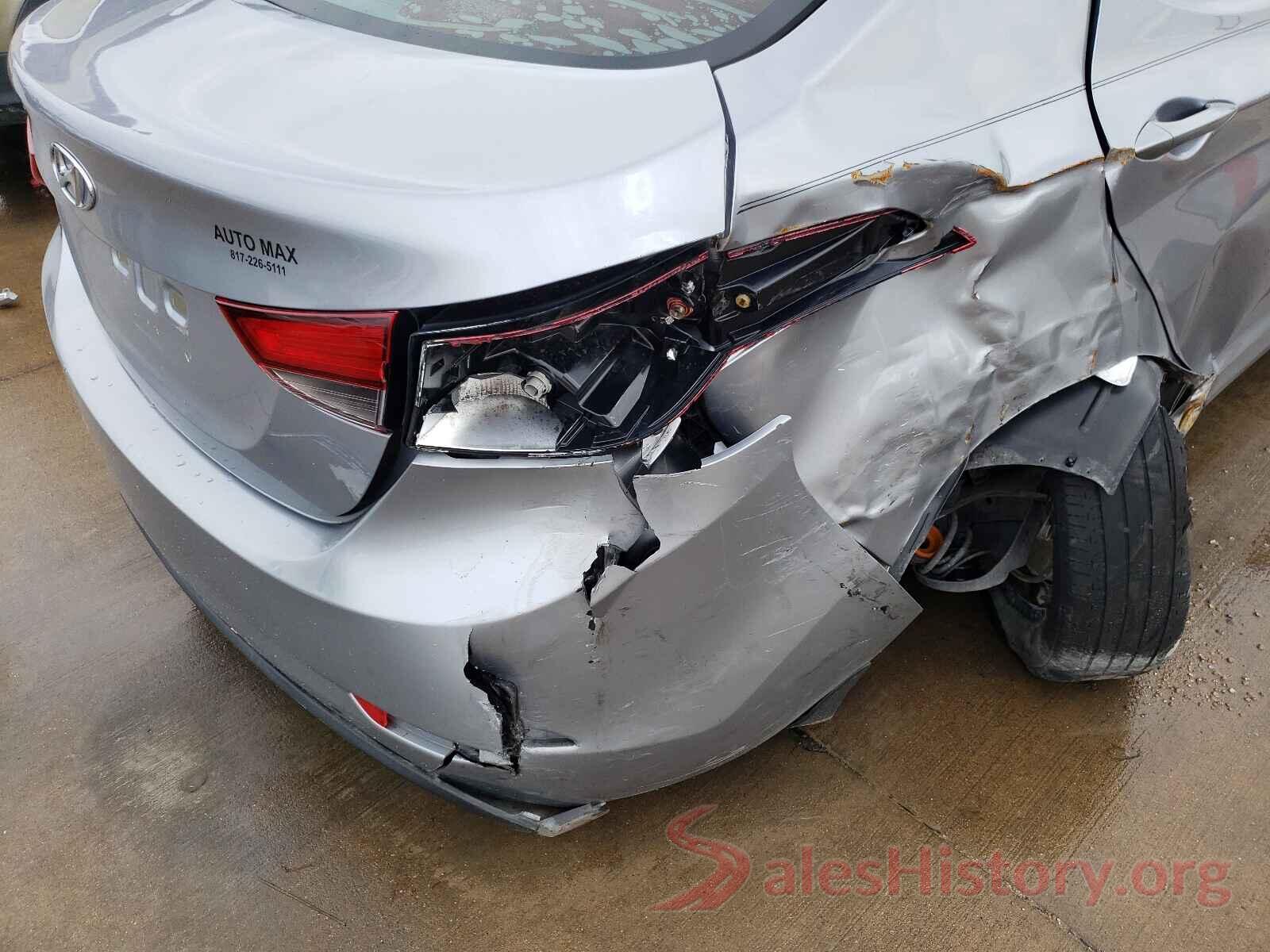 5NPDH4AE7GH795380 2016 HYUNDAI ELANTRA