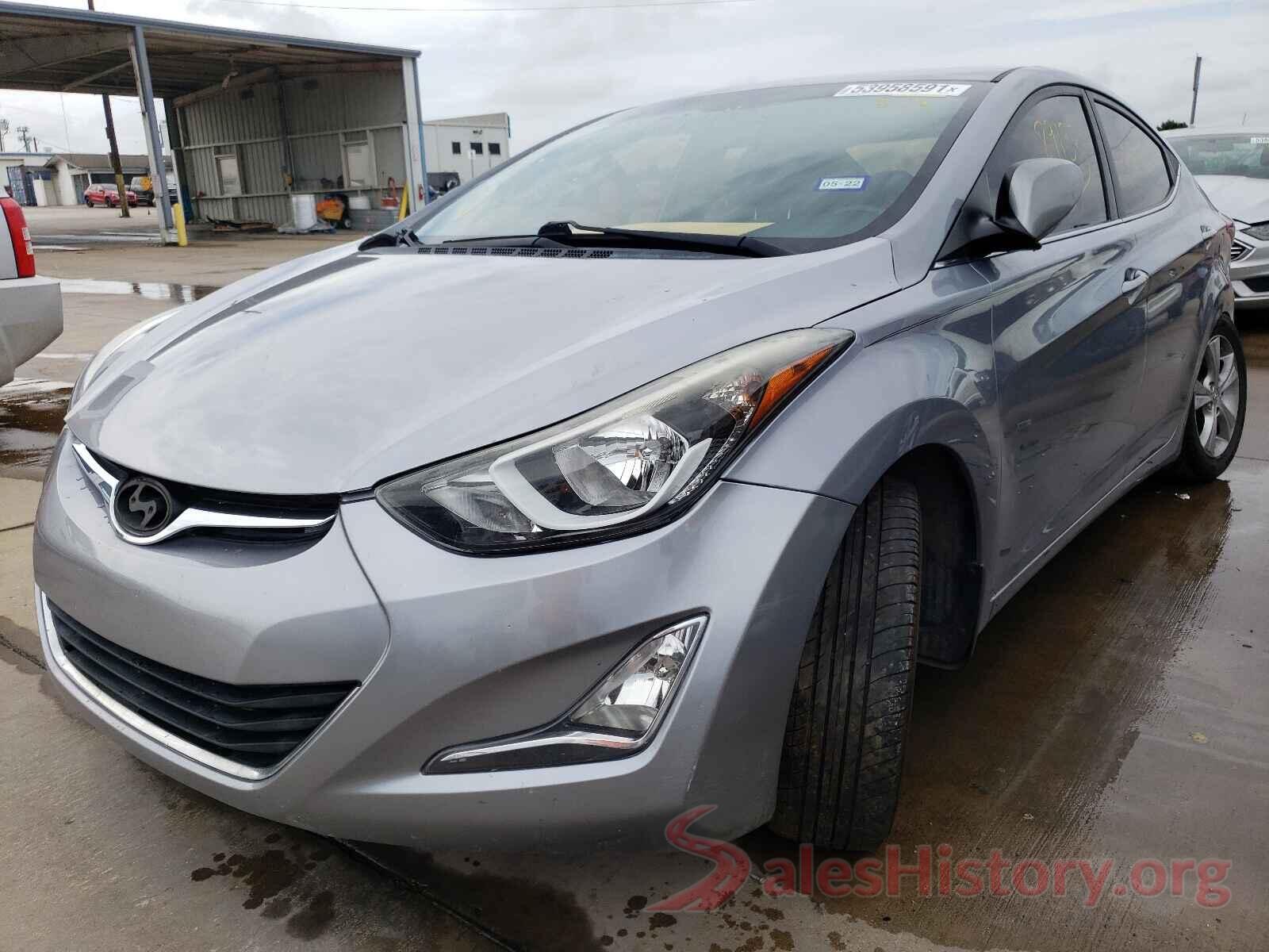 5NPDH4AE7GH795380 2016 HYUNDAI ELANTRA