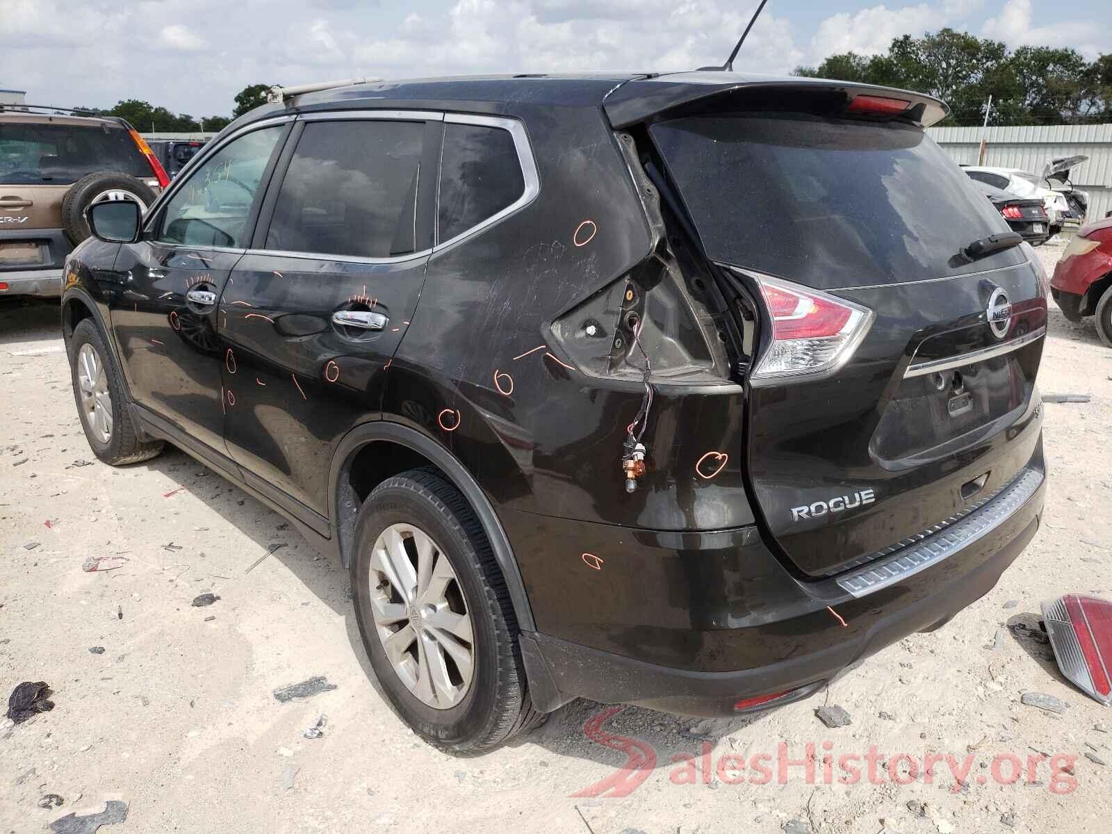 5N1AT2MV8GC919018 2016 NISSAN ROGUE