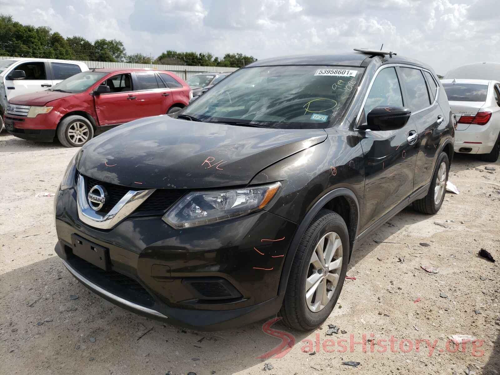 5N1AT2MV8GC919018 2016 NISSAN ROGUE