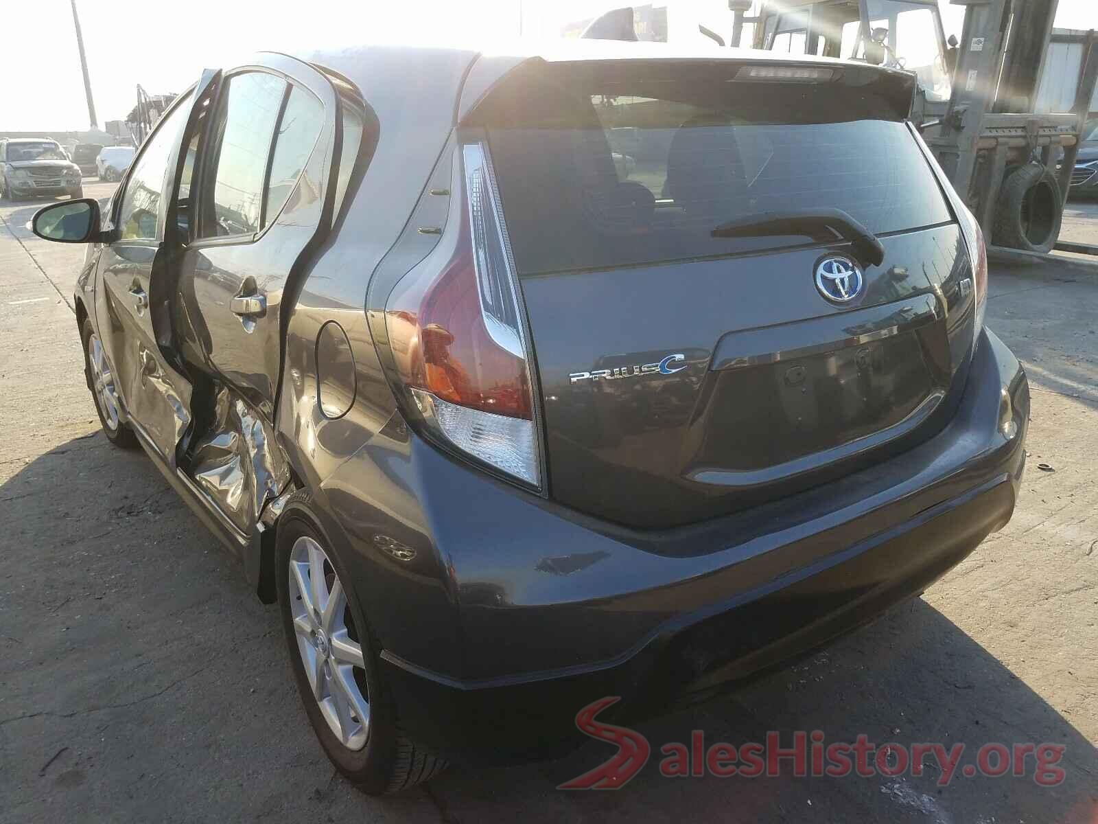 JTDKDTB31H1593007 2017 TOYOTA PRIUS