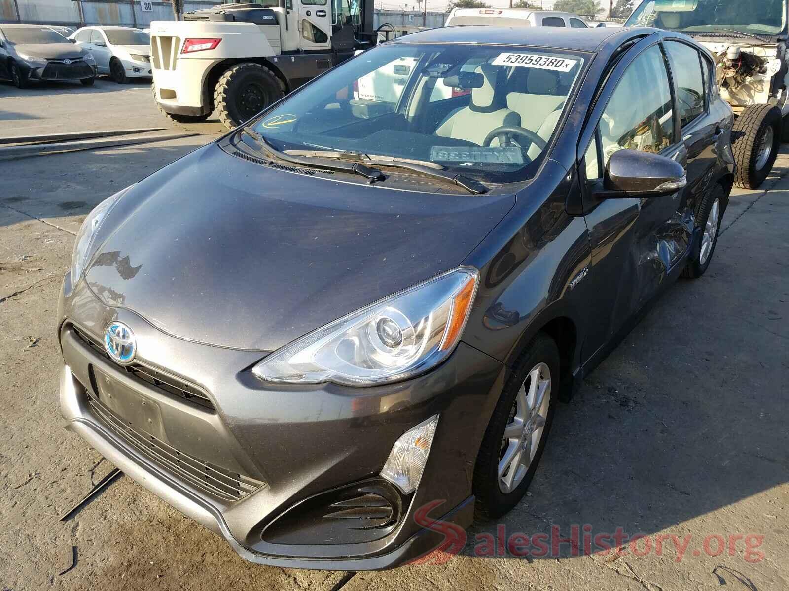 JTDKDTB31H1593007 2017 TOYOTA PRIUS