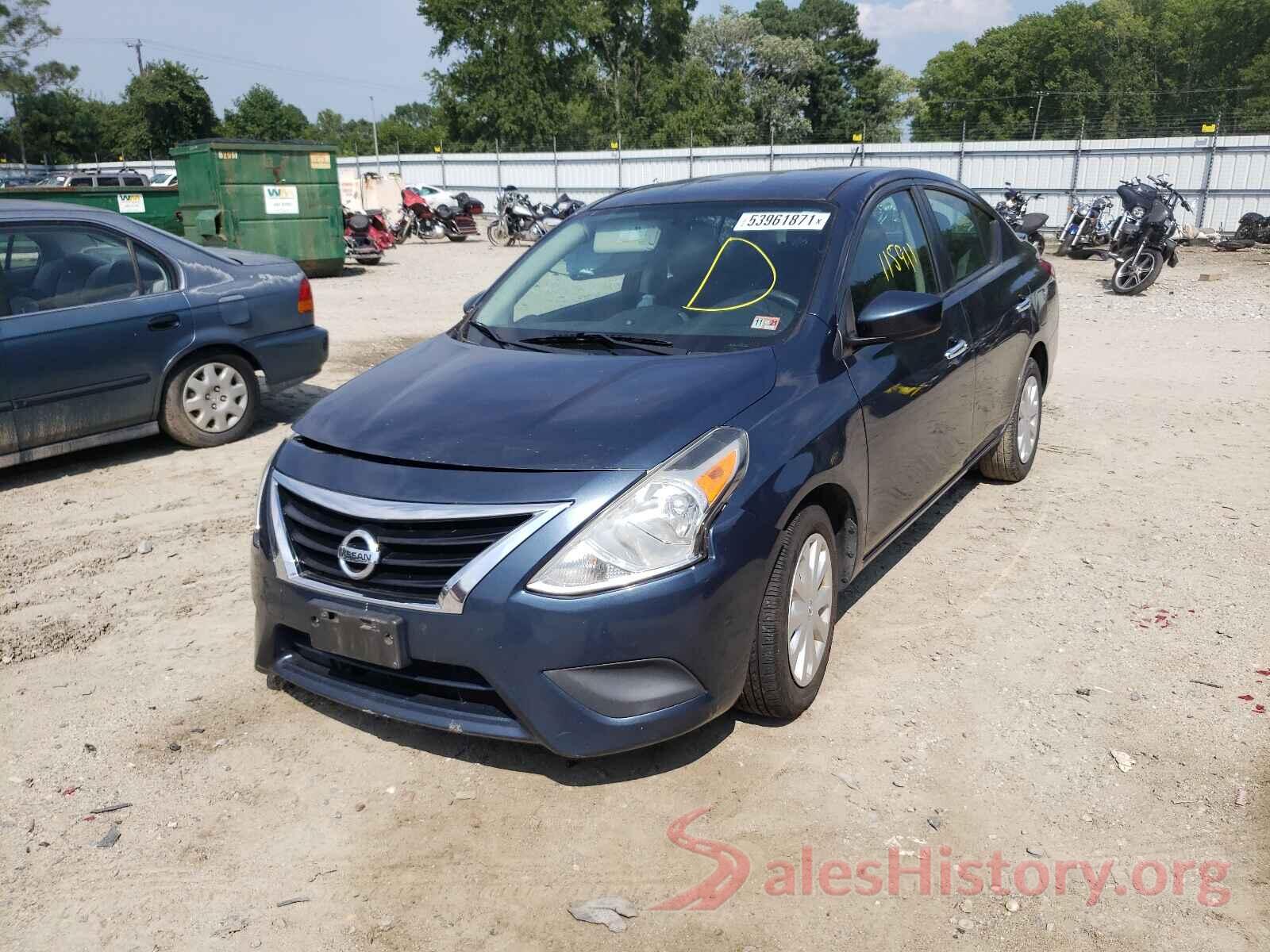 3N1CN7AP0GL840105 2016 NISSAN VERSA