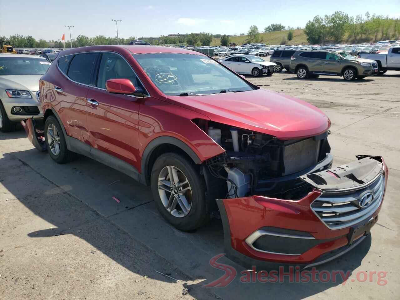 5XYZTDLB5JG556397 2018 HYUNDAI SANTA FE