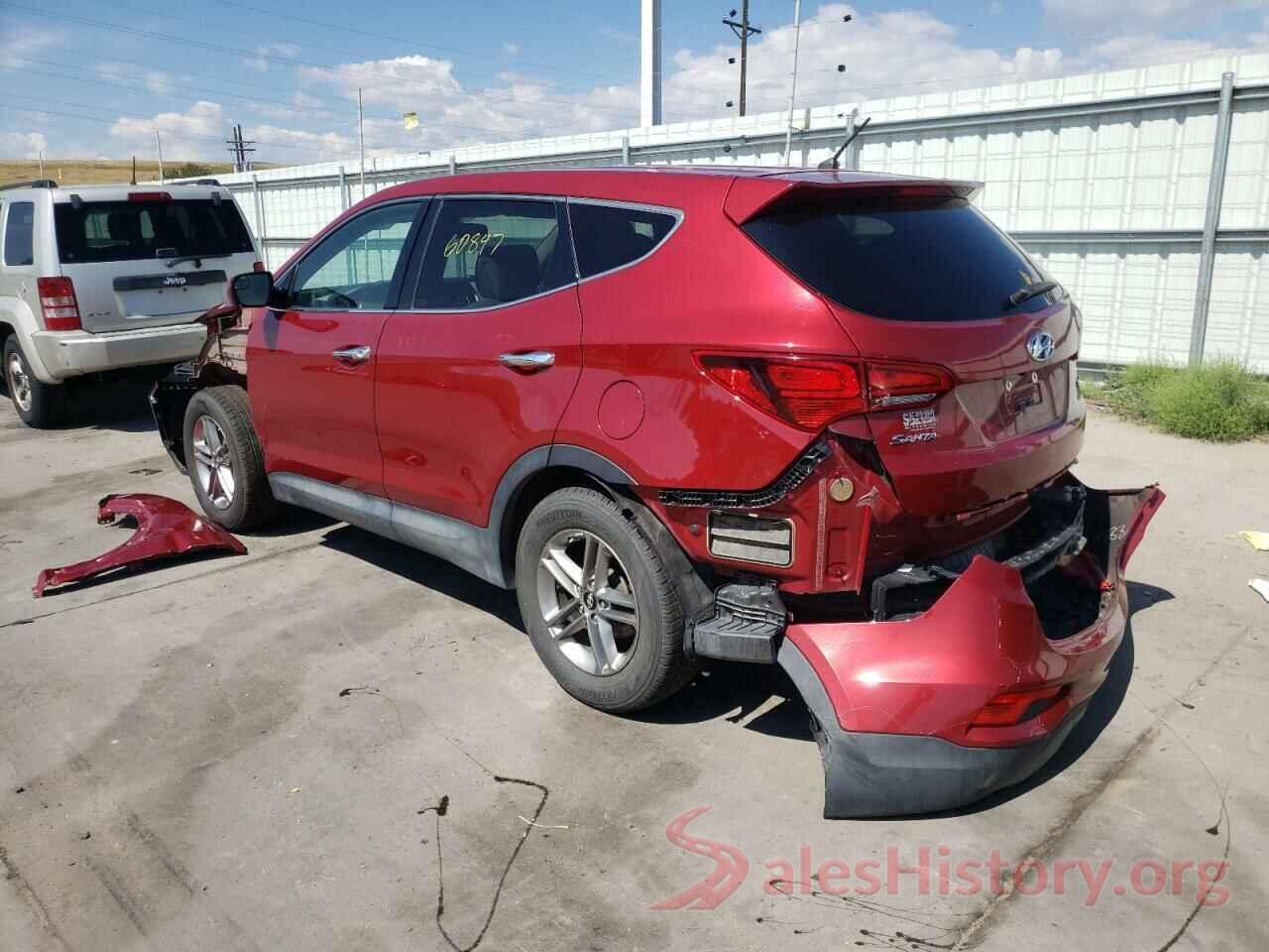 5XYZTDLB5JG556397 2018 HYUNDAI SANTA FE