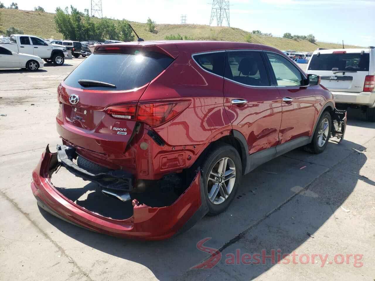 5XYZTDLB5JG556397 2018 HYUNDAI SANTA FE