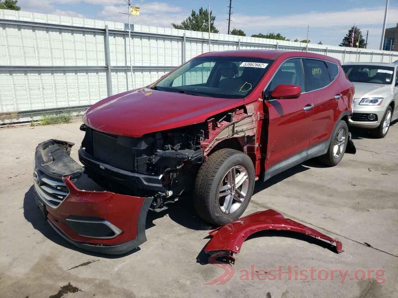 5XYZTDLB5JG556397 2018 HYUNDAI SANTA FE