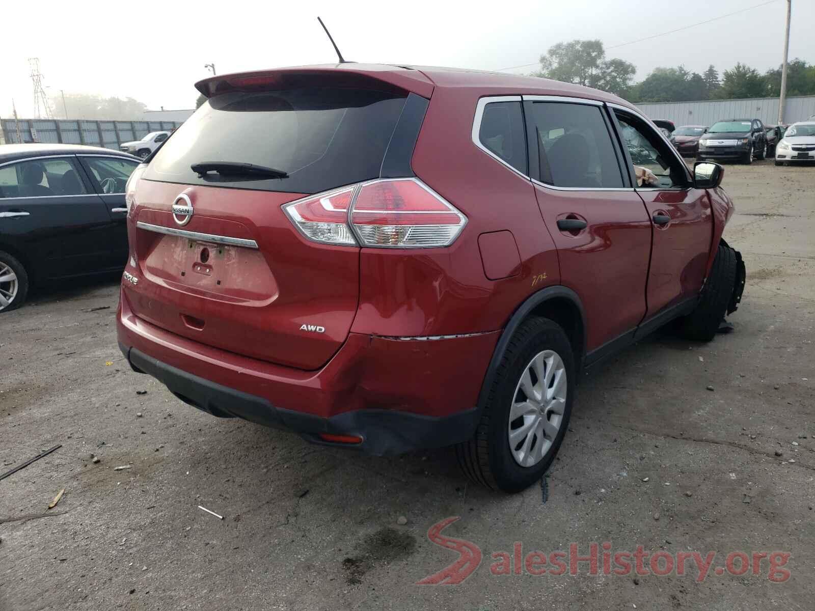 KNMAT2MV8GP669373 2016 NISSAN ROGUE