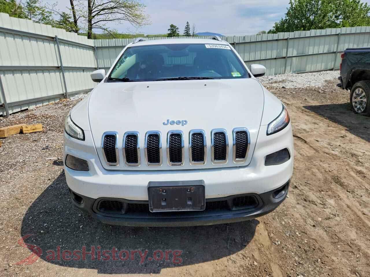 2017 JEEP CHEROKEE VIN 1C4PJMCB2HW571546, rear view