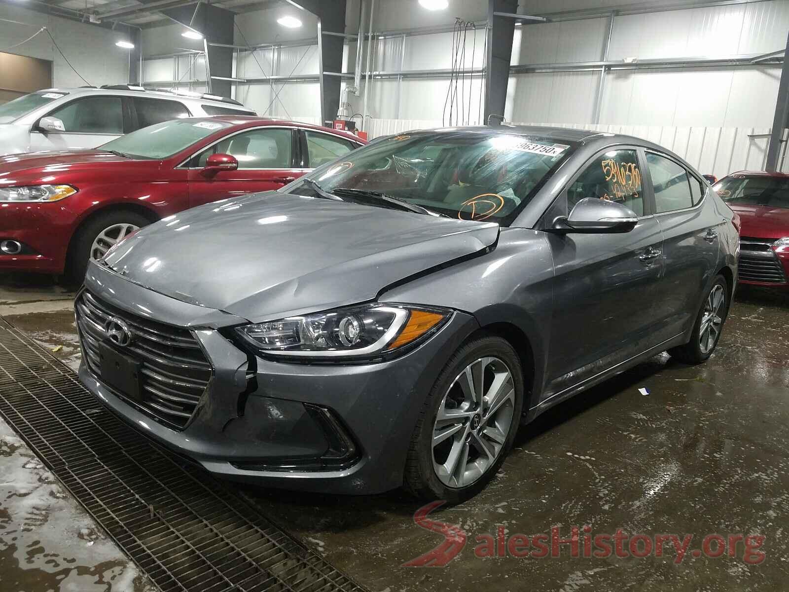 KMHD84LF2HU354183 2017 HYUNDAI ELANTRA