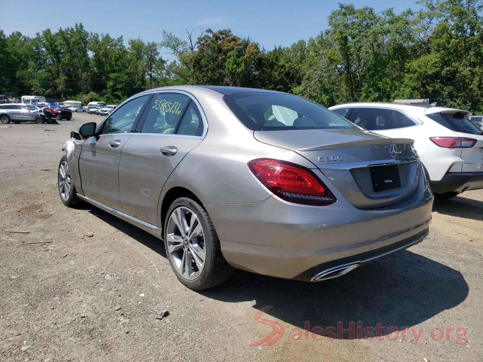 55SWF8EB6LU326178 2020 MERCEDES-BENZ C-CLASS