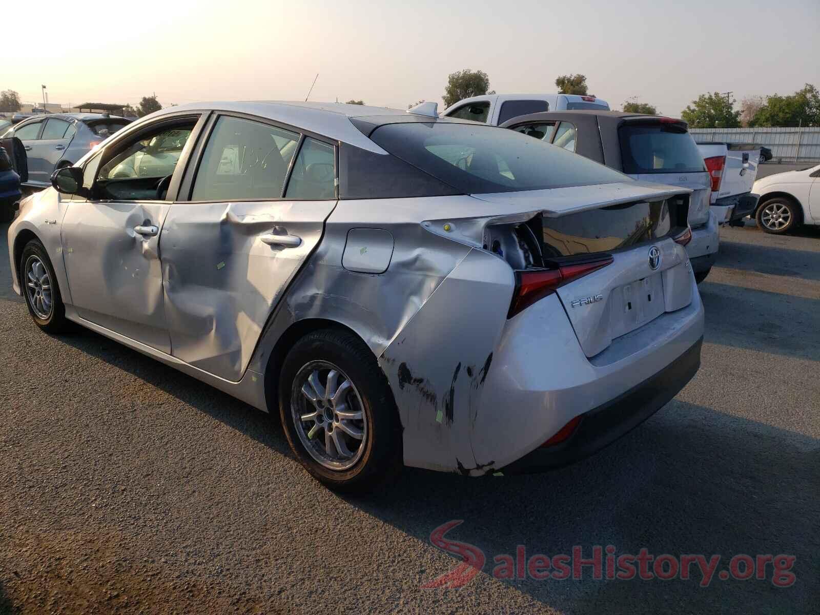 JTDKARFU5K3092955 2019 TOYOTA PRIUS