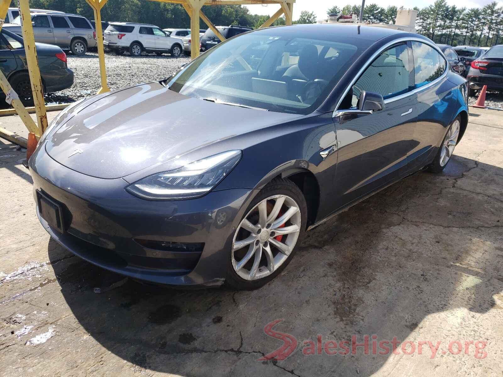 5YJ3E1EB7JF105751 2018 TESLA MODEL 3