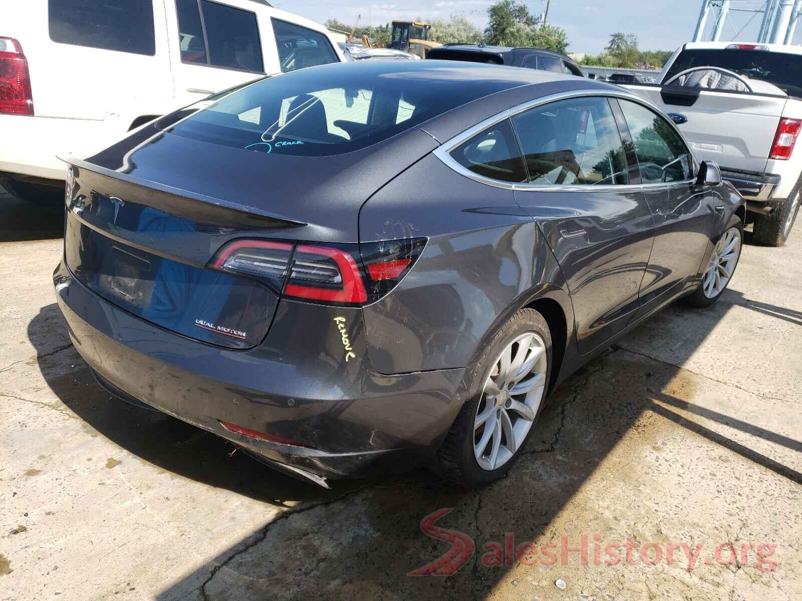 5YJ3E1EB7JF105751 2018 TESLA MODEL 3