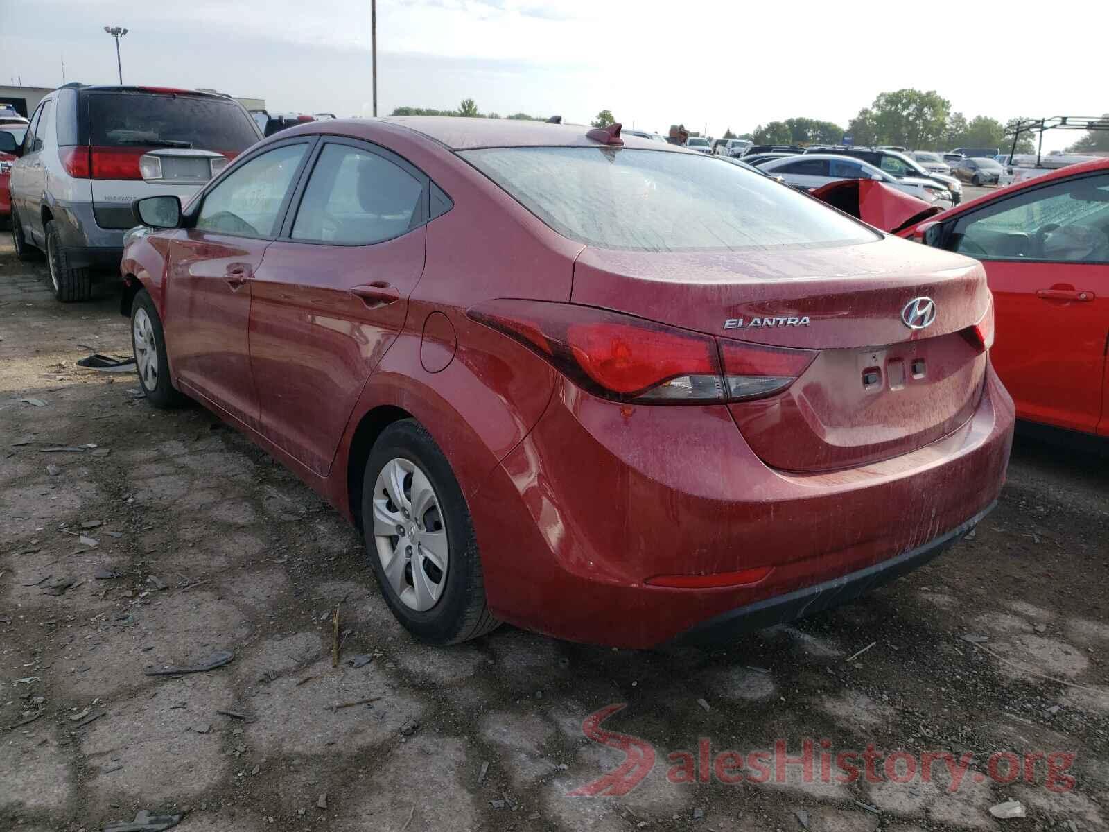 5NPDH4AE5GH714067 2016 HYUNDAI ELANTRA