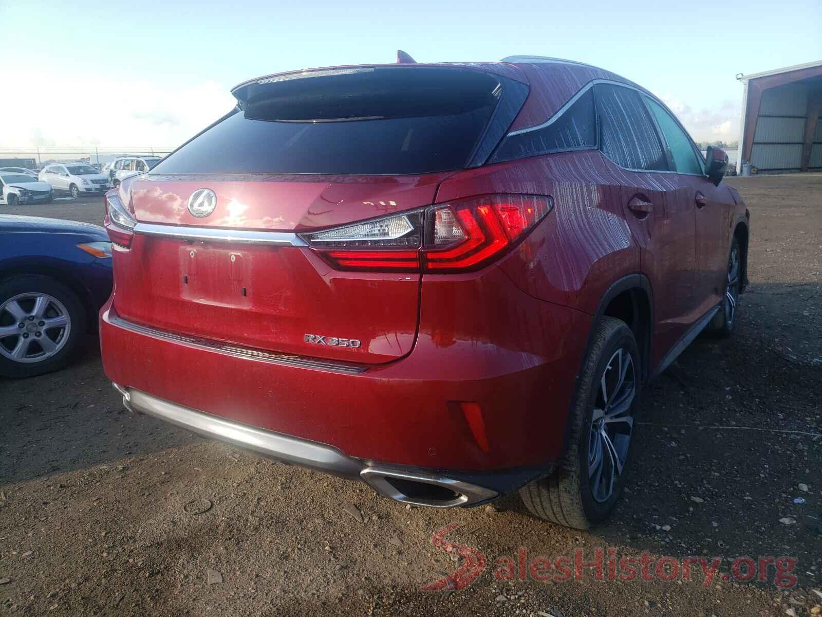 2T2ZZMCA6HC062511 2017 LEXUS RX350