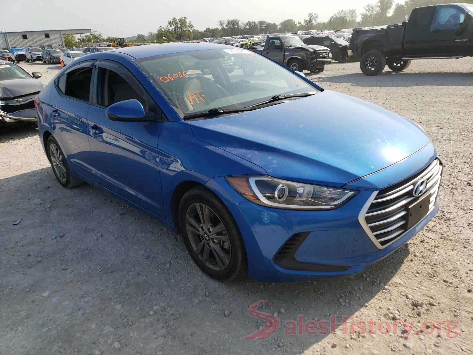 KMHD84LF4HU060669 2017 HYUNDAI ELANTRA