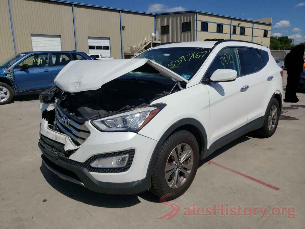 5XYZUDLB4GG357136 2016 HYUNDAI SANTA FE