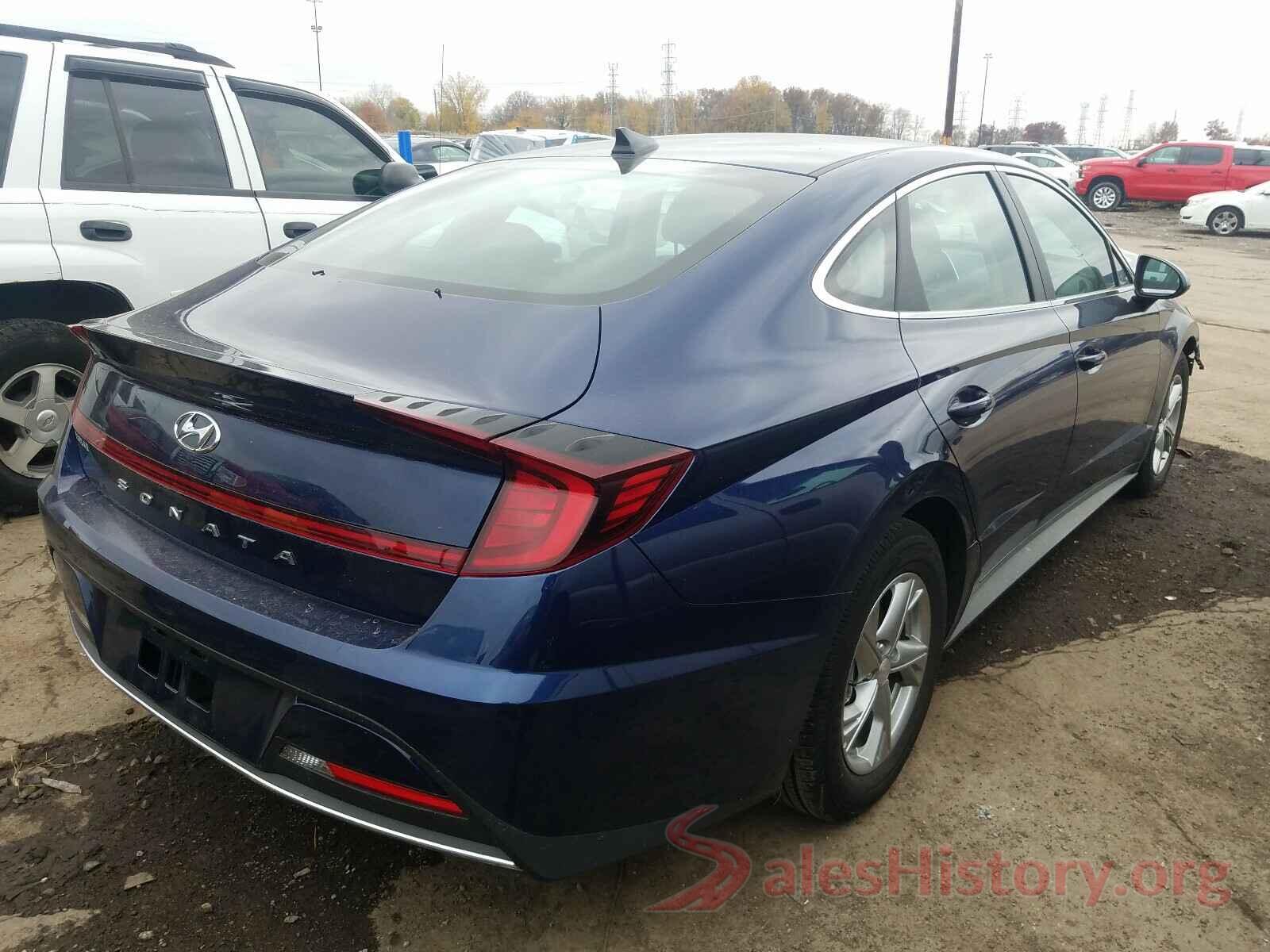 5NPEG4JA8LH040057 2020 HYUNDAI SONATA