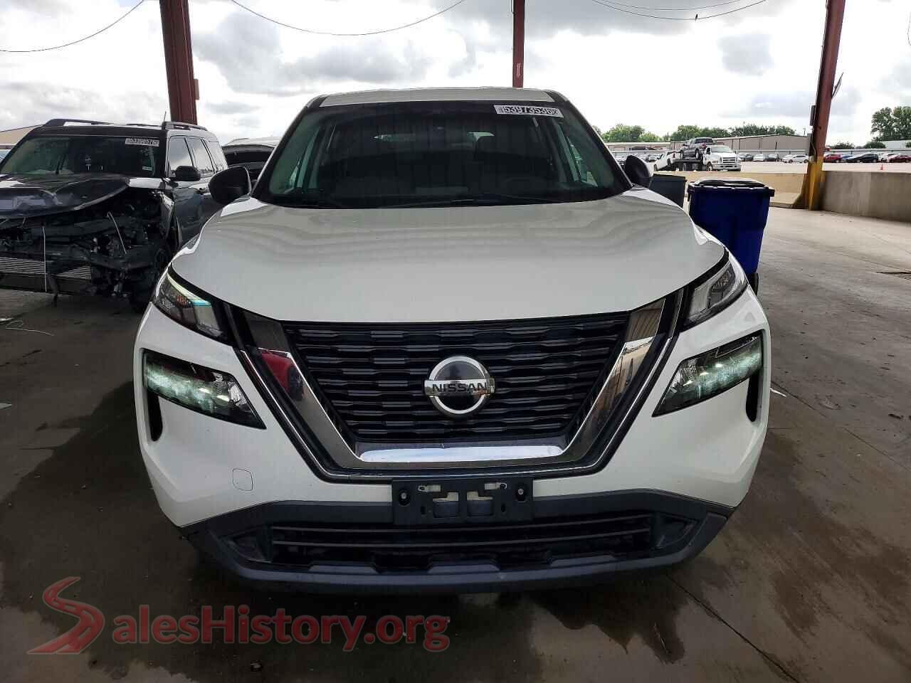 2021 NISSAN ROGUE VIN 5N1AT3AA4MC695314, rear view