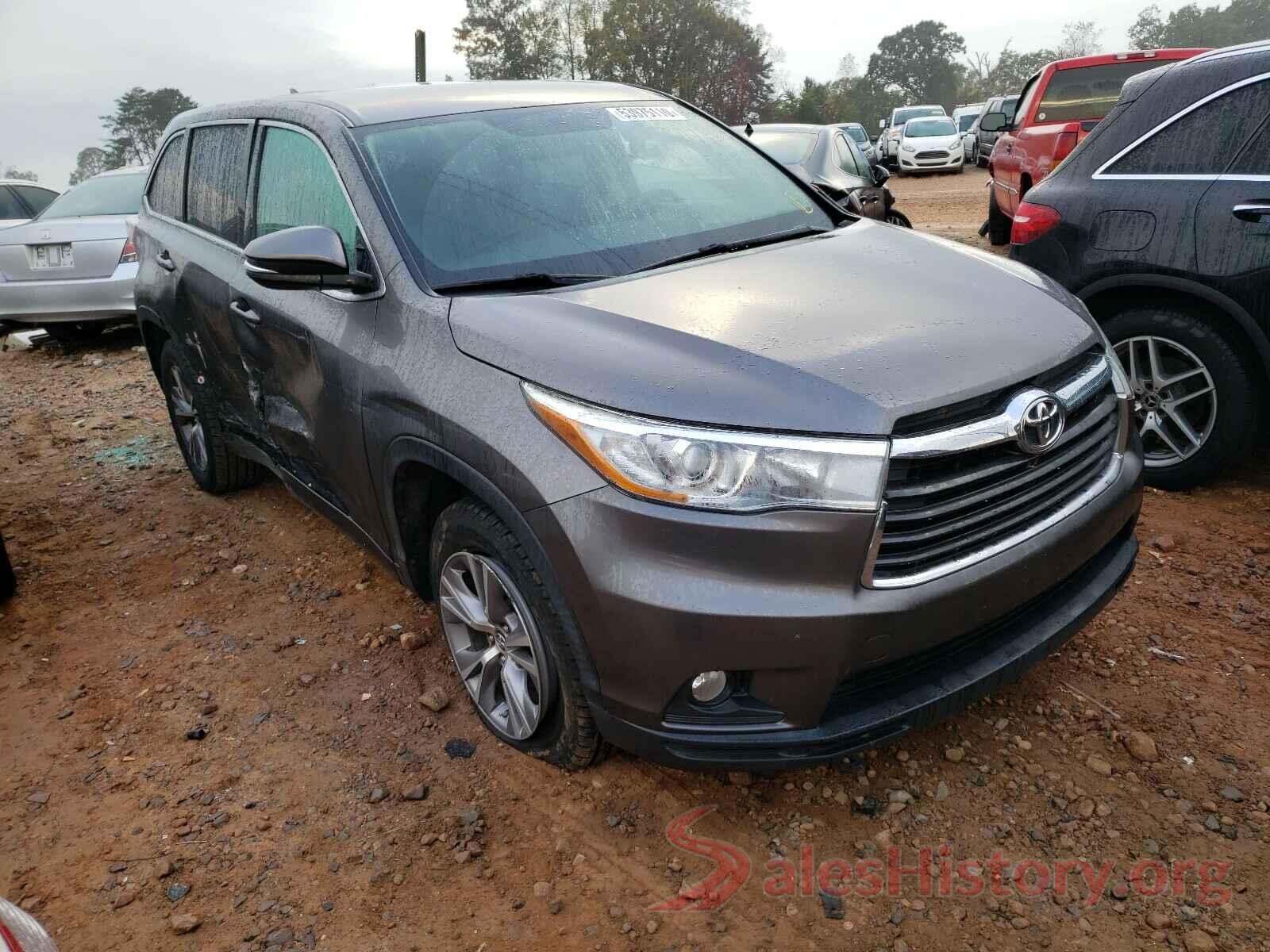 5TDZKRFH6GS168784 2016 TOYOTA HIGHLANDER