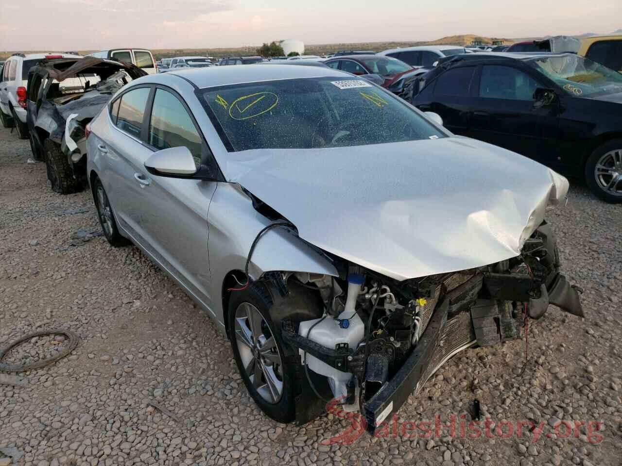 5NPD84LF2JH249549 2018 HYUNDAI ELANTRA