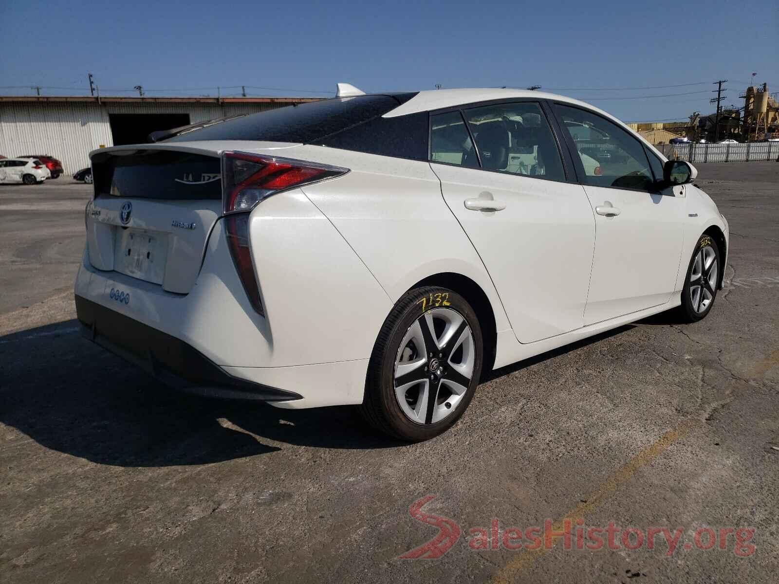 JTDKARFU2H3040742 2017 TOYOTA PRIUS