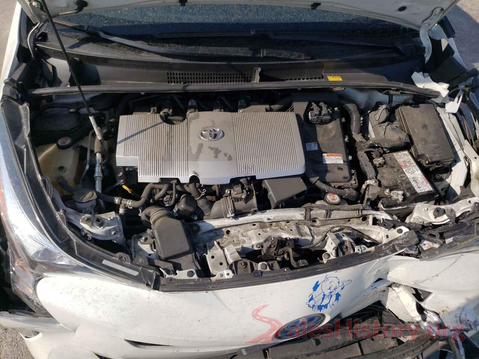 JTDKARFU2H3040742 2017 TOYOTA PRIUS