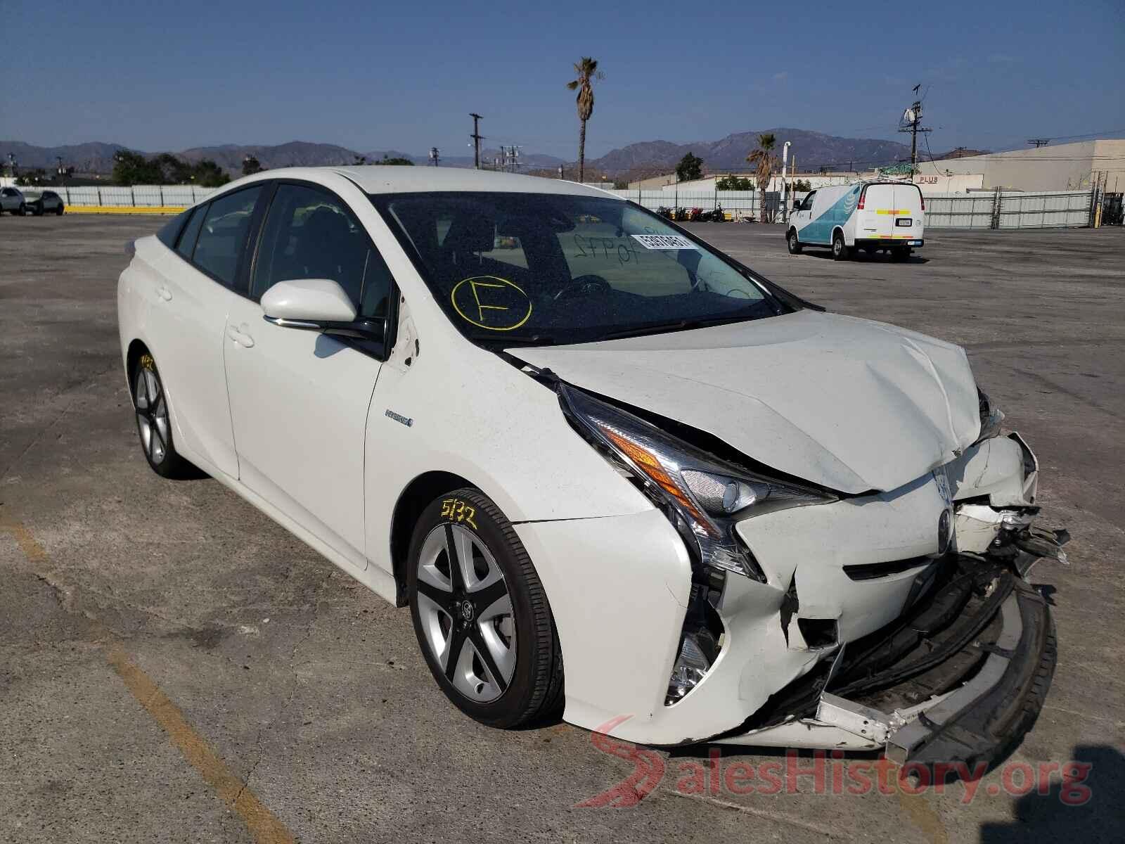 JTDKARFU2H3040742 2017 TOYOTA PRIUS