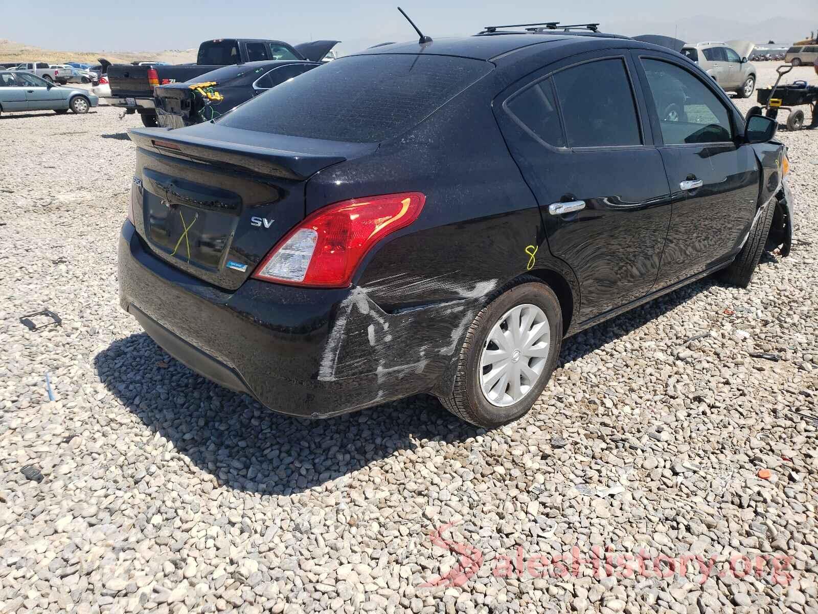 3N1CN7AP9GL823769 2016 NISSAN VERSA