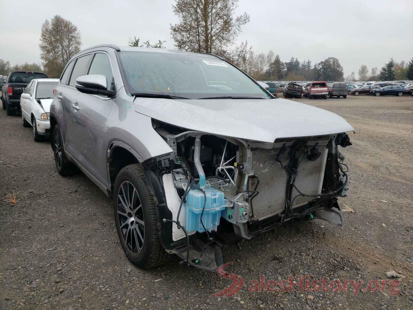 5TDJZRFH3JS537682 2018 TOYOTA HIGHLANDER