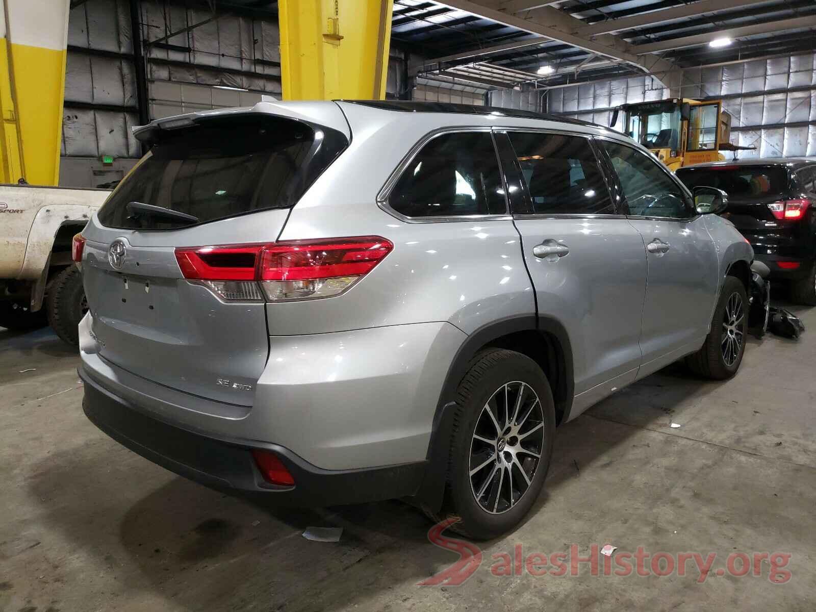 5TDJZRFH3JS537682 2018 TOYOTA HIGHLANDER