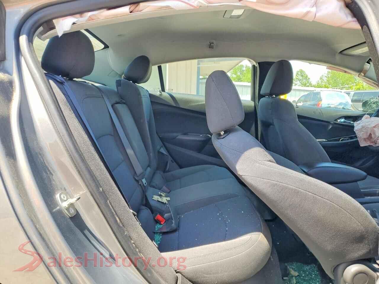 2019 CHEVROLET CRUZE VIN 1G1BE5SM1K7112428, odometer mileage