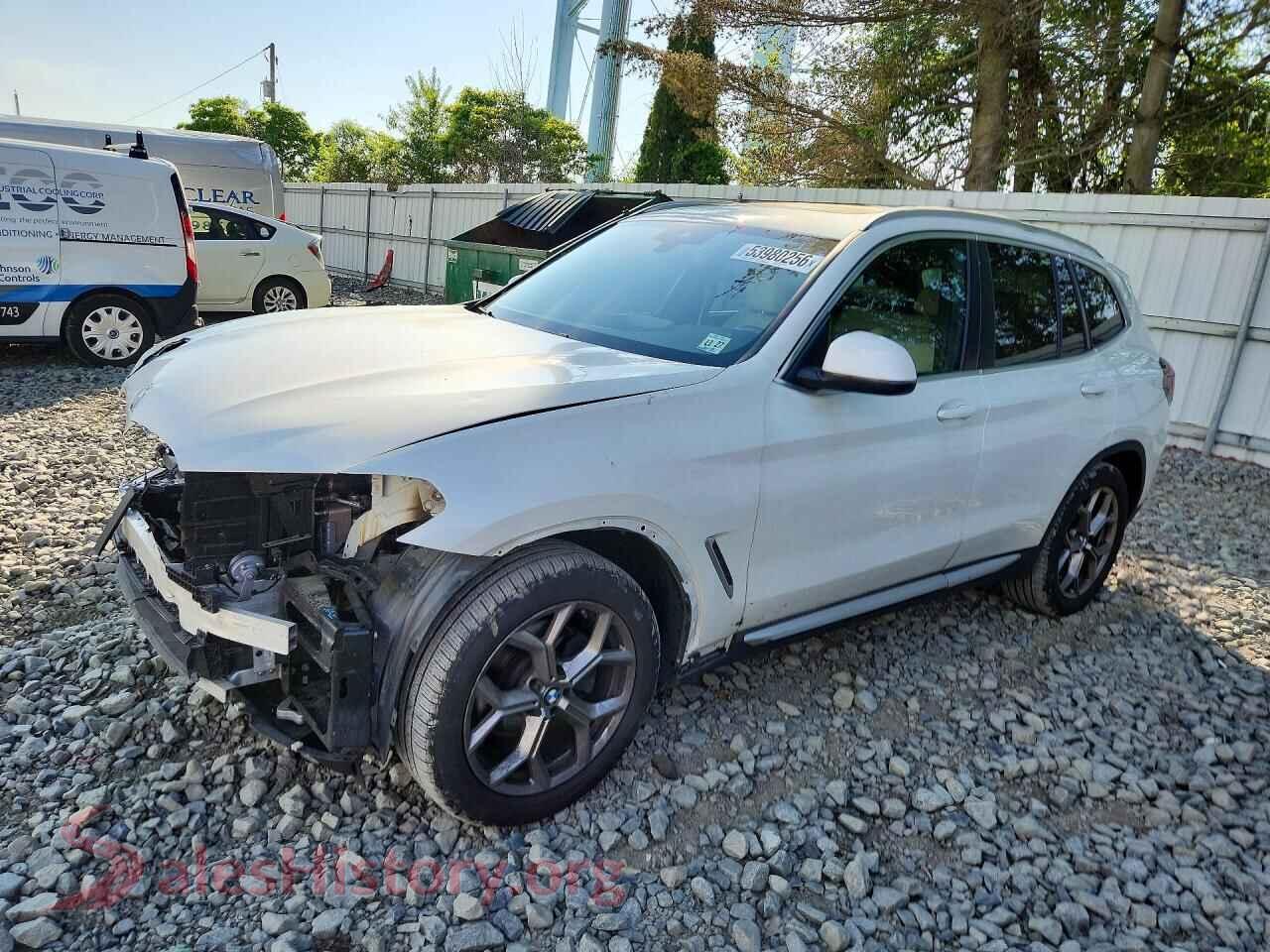 5UX53DP02N9K71444 2022 BMW X3