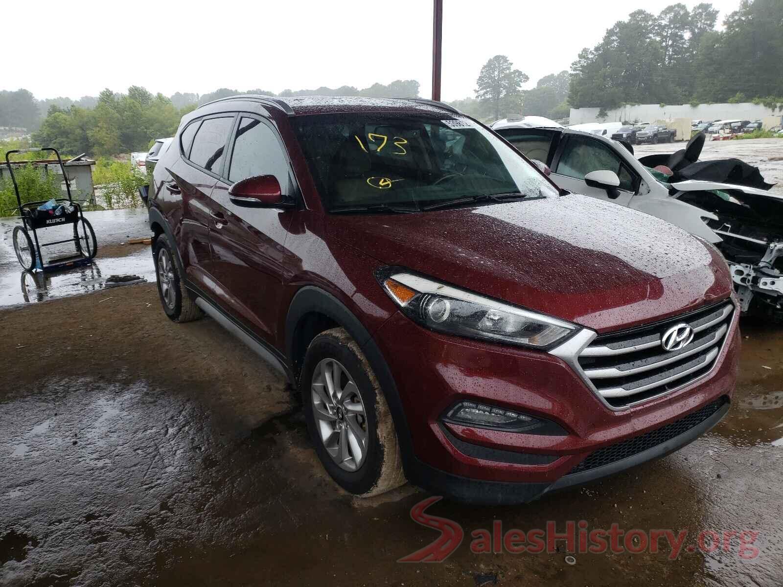 KM8J33A40JU616284 2018 HYUNDAI TUCSON