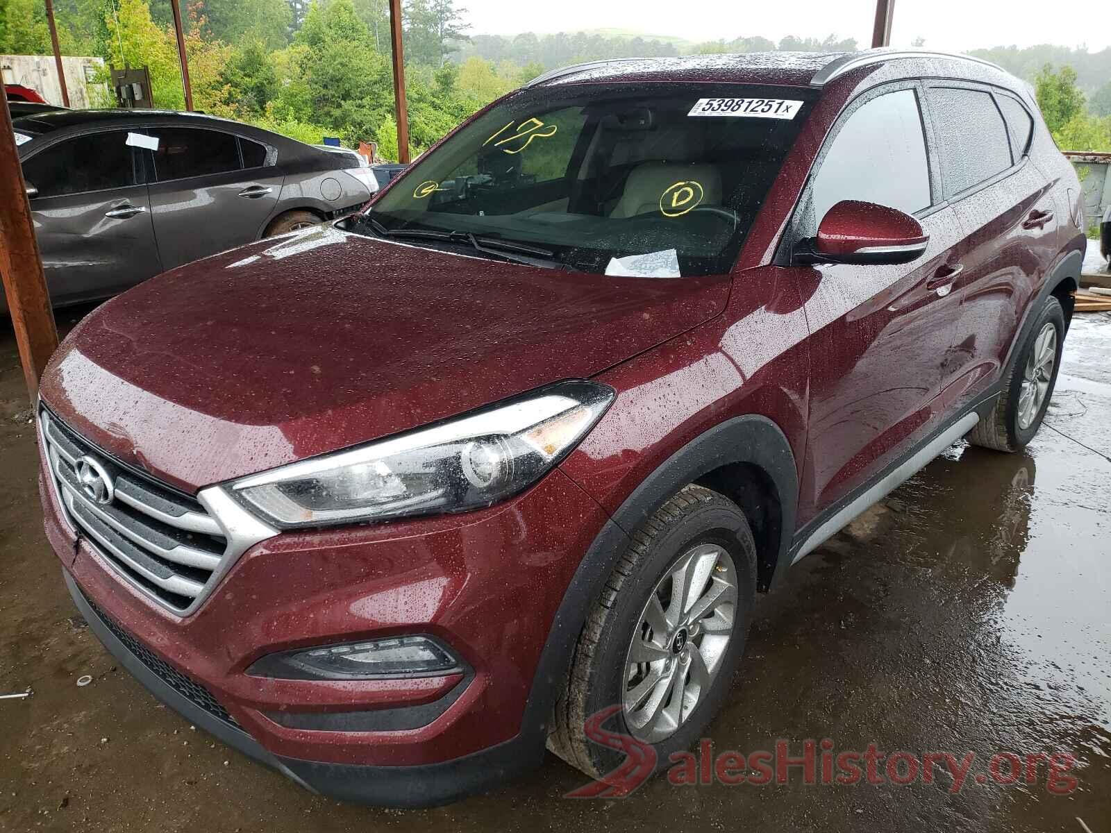 KM8J33A40JU616284 2018 HYUNDAI TUCSON