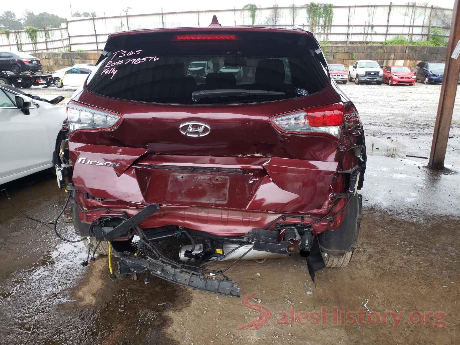 KM8J33A40JU616284 2018 HYUNDAI TUCSON