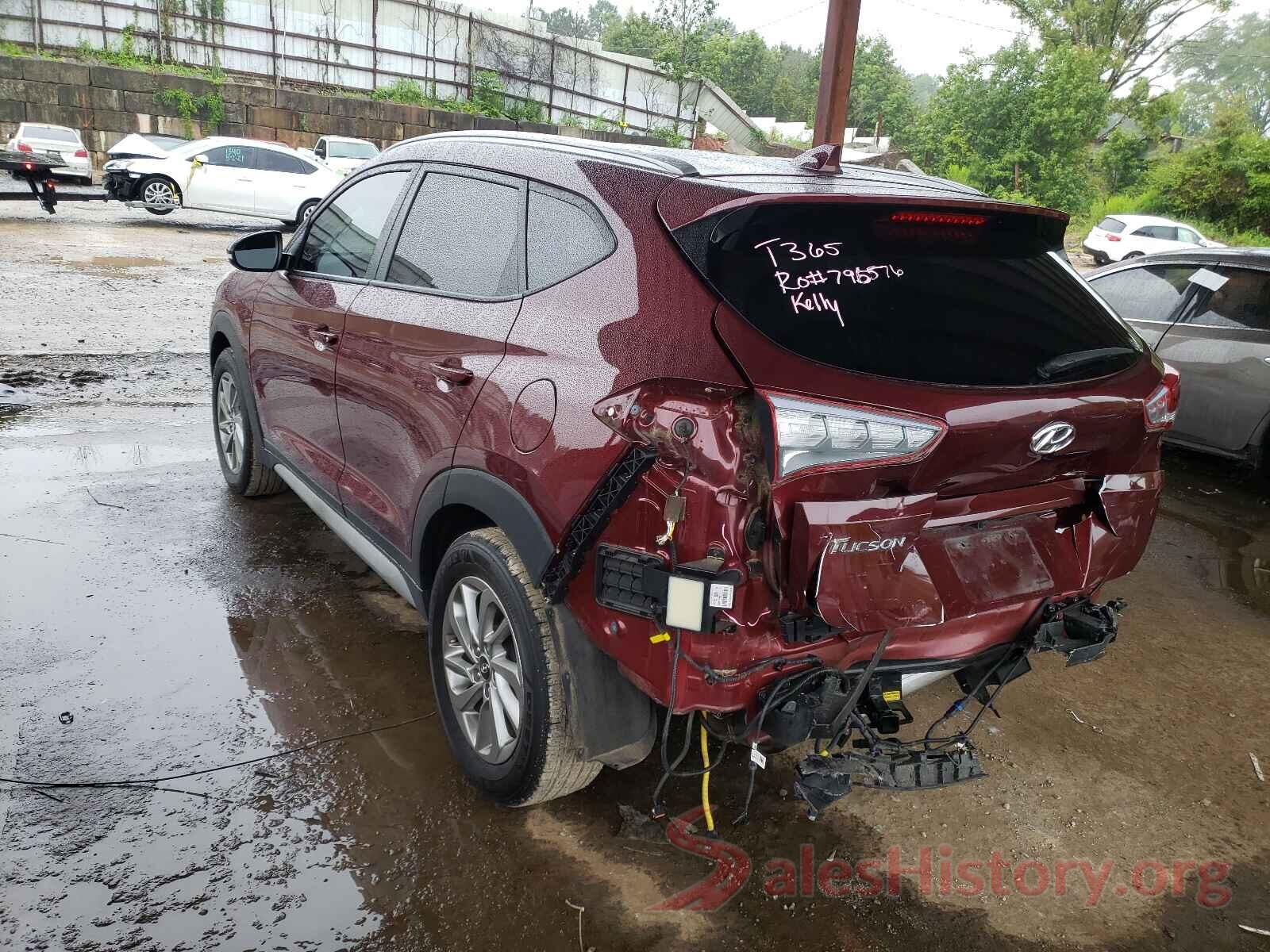 KM8J33A40JU616284 2018 HYUNDAI TUCSON