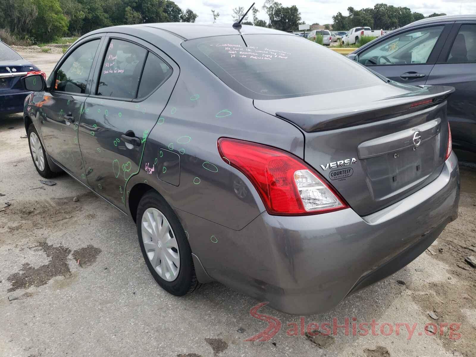 3N1CN7AP6JL826460 2018 NISSAN VERSA