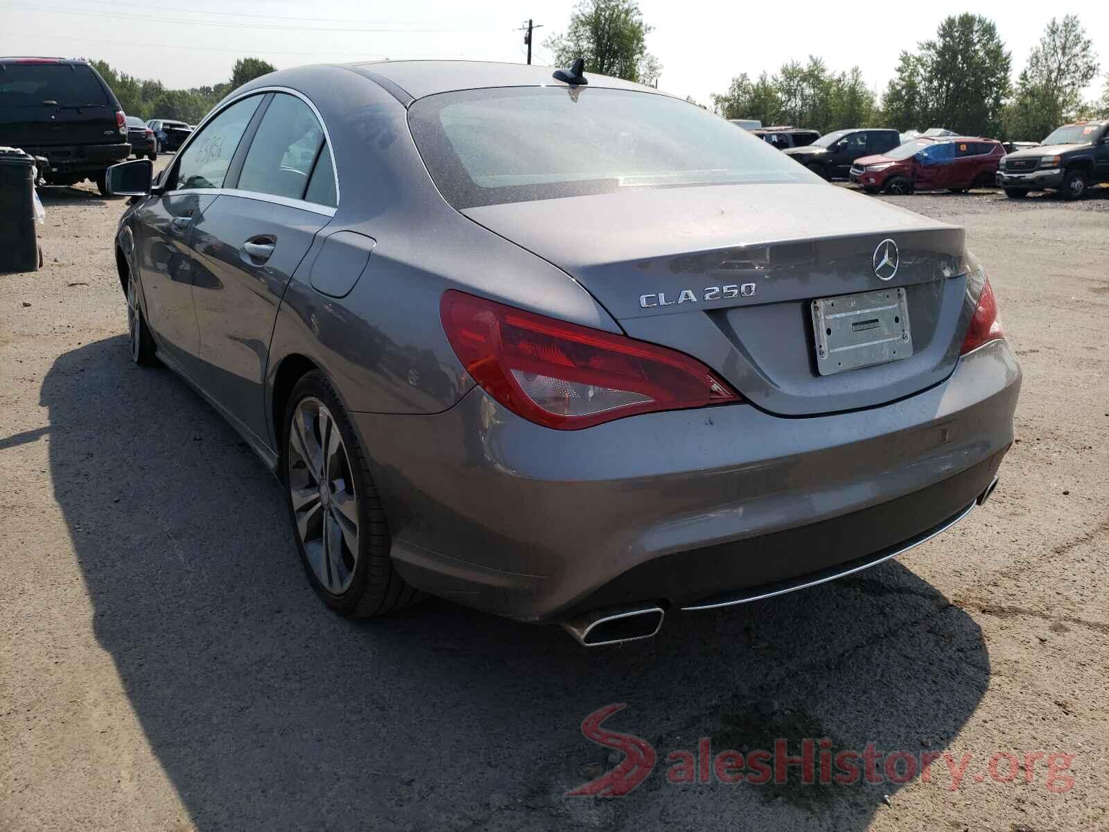 WDDSJ4EB5GN317458 2016 MERCEDES-BENZ CLA-CLASS