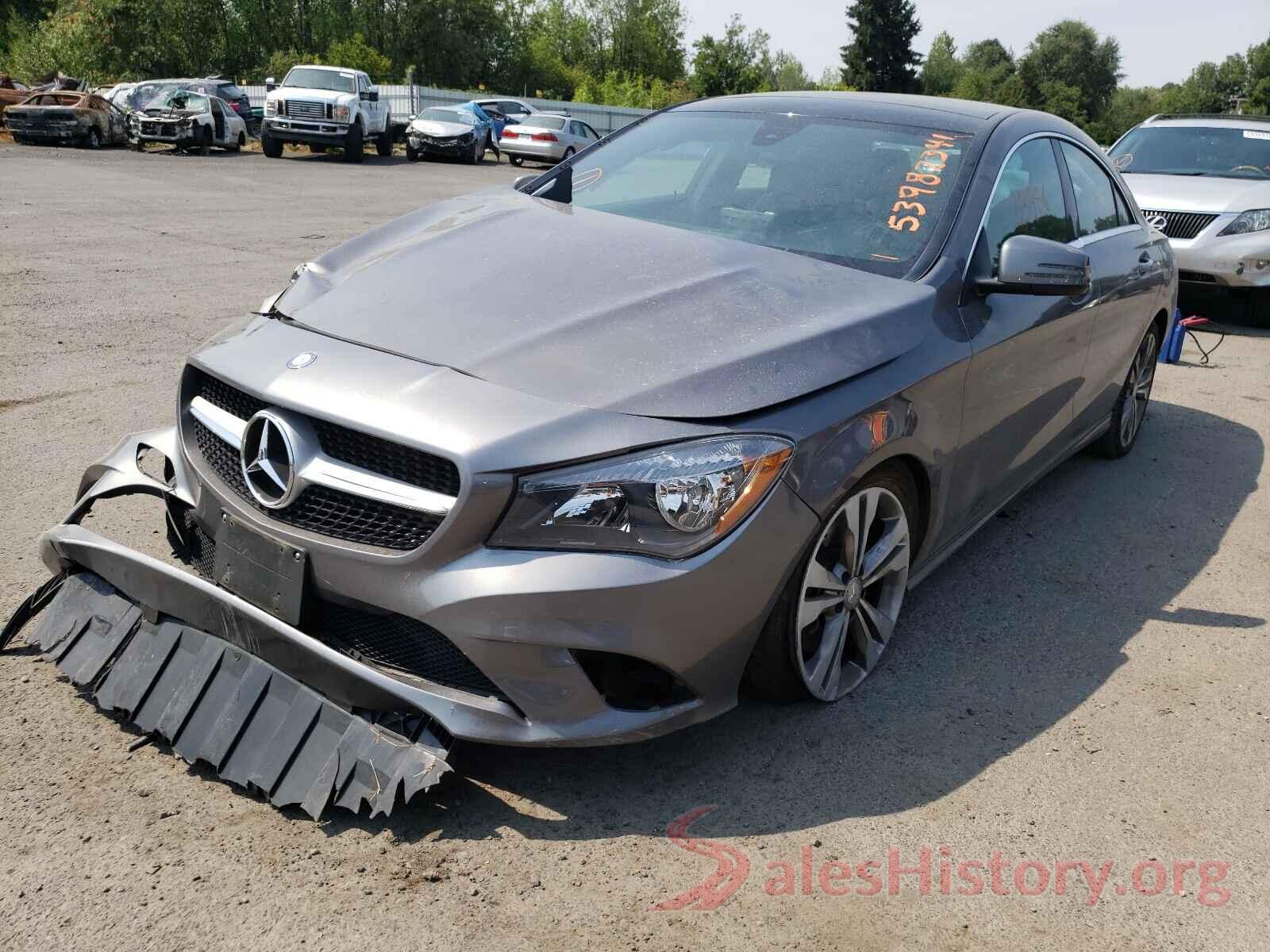 WDDSJ4EB5GN317458 2016 MERCEDES-BENZ CLA-CLASS